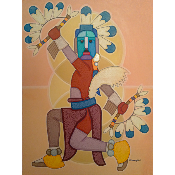 The Ant Original Painting by Jesse Hummingbird