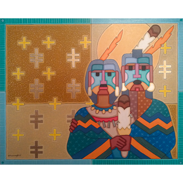 The Ant Original Painting by Jesse Hummingbird