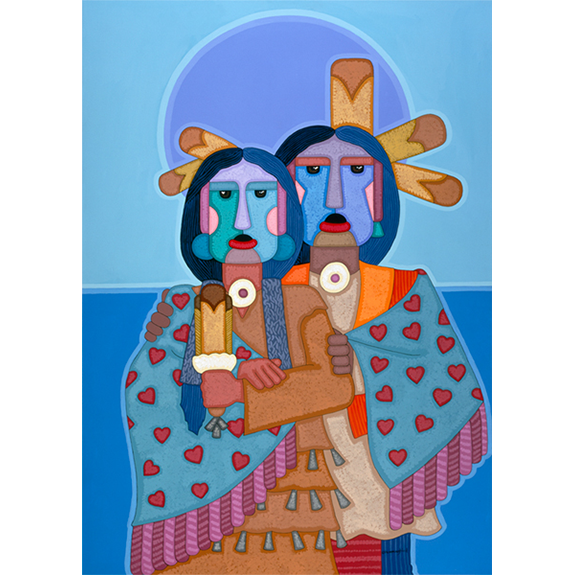 Different Kind of Shawl Dance Open Edition Print