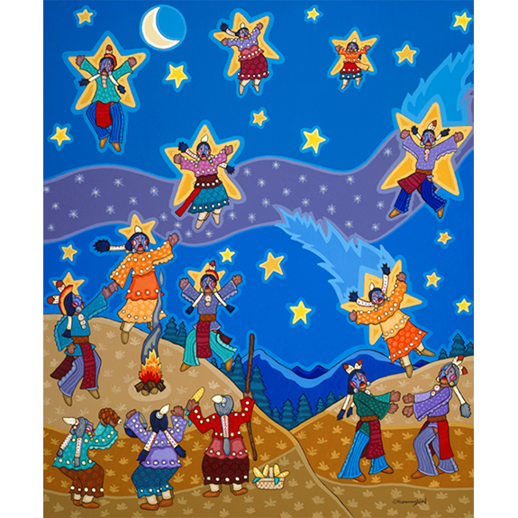 Falling Star Story Open Edition Print