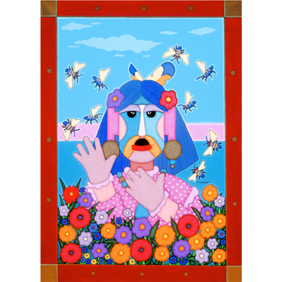 She Talks to Bees Open Edition Print