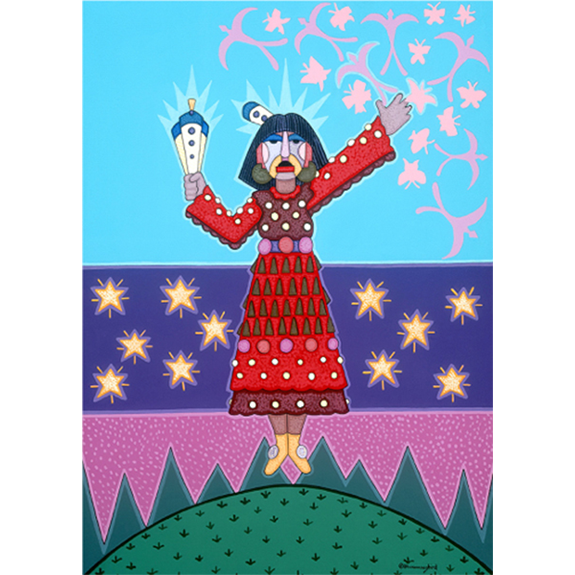 She's Full of Hope and Dreams Open Edition Print