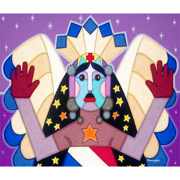 All American Eagle Dancer Print Image